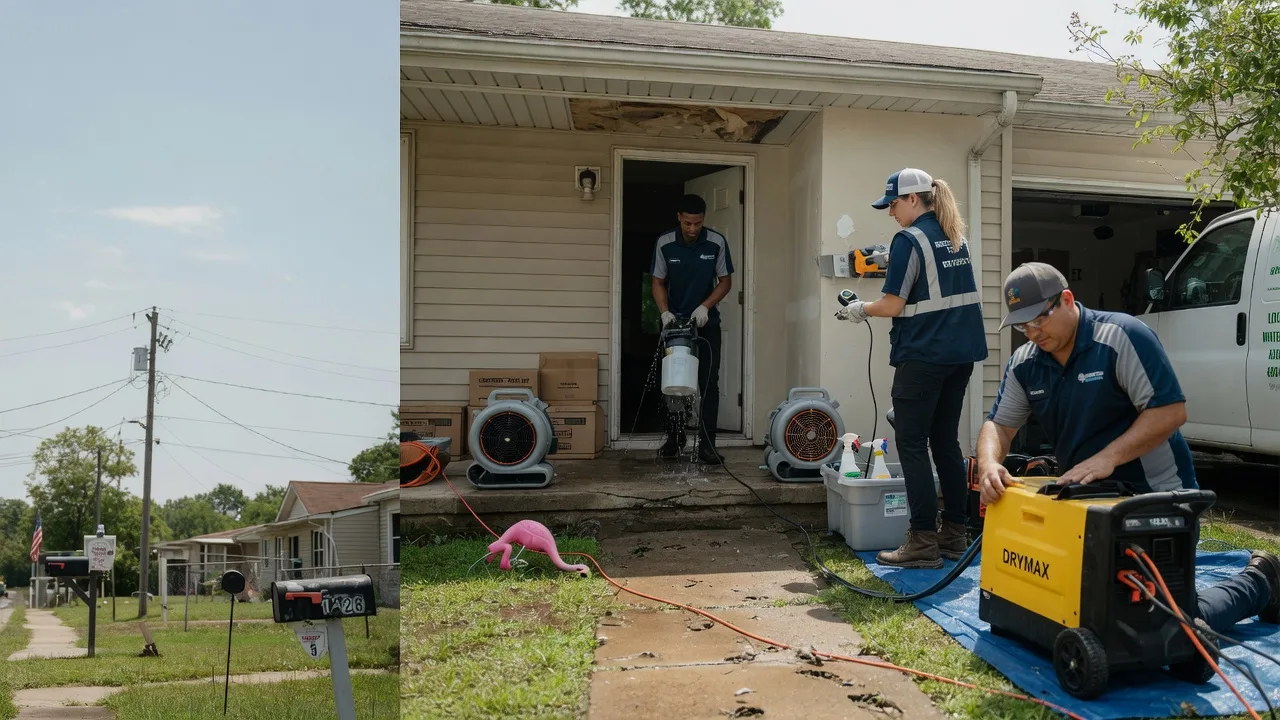 Storm Damage Water Removal in Louisburg, NC near me